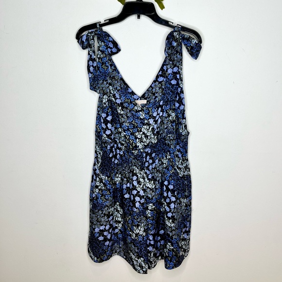 Rebecca Taylor ‘Ava’ Floral Smocked-Waist Silk Playsuit - Picture 5 of 14